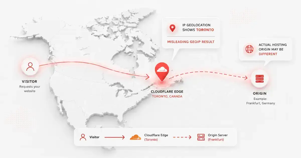 How Cloudflare hides the real origin server