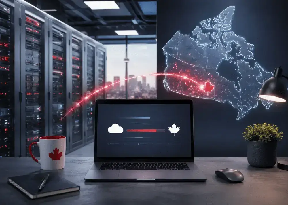 Migration d’un site vers un nouvel hébergeur web canadien