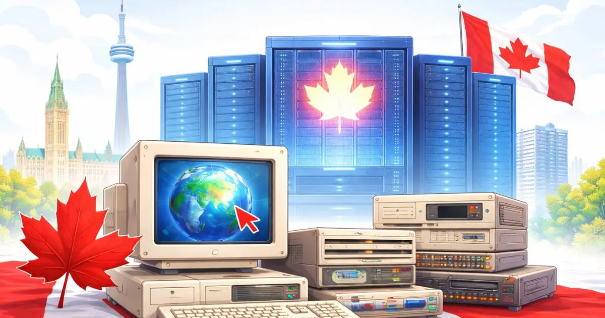 History of Web Hosting in Canada